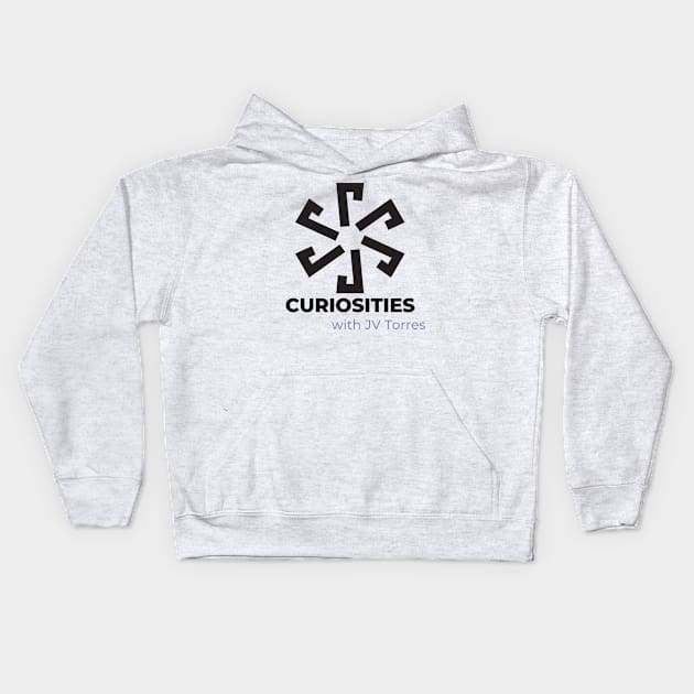 Curiosities with JV Torres Kids Hoodie by kingasilas